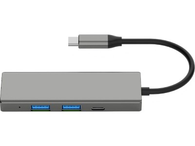 Andersson USB-C Hub (grå) 1xUSB-C PD100W, 2xUSB-A, 1xHDMI
