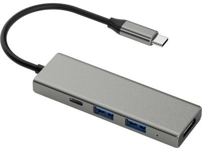 Andersson USB-C Hub (grå) 1xUSB-C PD100W, 2xUSB-A, 1xHDMI#2