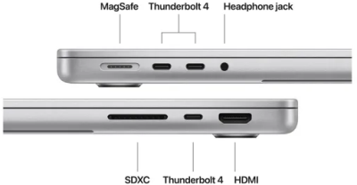 Apple MacBook Pro 14 tum, M5 10-Core CPU 10-Core GPU, 32 GB minne, 1 TB SSD - Silver#3