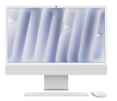 Apple iMac 24" Nanotextur, Apple M4 10-Core CPU 10-Core GPU, 16 GB, 256 GB SSD - Silver