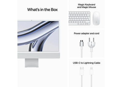 CTO iMac 24-tums Silver M3-chip med 8-Core CPU/8-Core GPU/16GB RAM/1TB SSD/Magic Keyboard/Gigabit ethernet#3