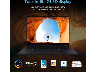 Asus ProArt GoPro Edition (PX13) HN7306, 13.3" 2.8K OLED touch, AMD Ryzen AI MAX+ 395, 128 GB, 2 TB PCIe SSD, Radeon 8060S, WiFi 7, bakbelyst tangentbord, Win11 Pro, 2 års garanti#3