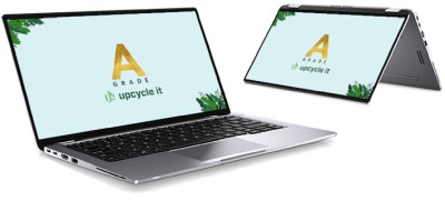 Dell Latitude 7400 2-in-1, 14" Full HD IPS touch, Intel Core i5-8365U, 8 GB, 256 GB PCIe SSD, WiFi 5, bakbelyst tangentbord, Win11 Pro, Refurbished Grade A, 2 års garanti