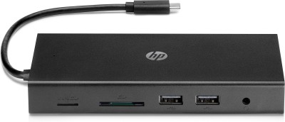 HP Travel USB-C Multi Port Hub 1C1Y5AA, Wired, USB 3.2 Gen 1