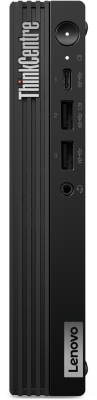 Lenovo ThinkCentre M75q G5 Tiny, AMD Ryzen 7 Pro 8700GE, 32 GB, 1 TB PCIe SSD, Win11 Pro, WiFi 6, Bluetooth 5.3, inkl. mus och tangentbord, 3 års på-platsen-garanti