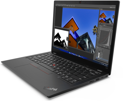Lenovo ThinkPad L13 G3, 13.3" Full HD+ IPS matt, AMD Ryzen 3 Pro 5425U, 8 GB, 256 GB PCIe SSD, WiFi 6E, bakbelyst tangentbord, Win11#2