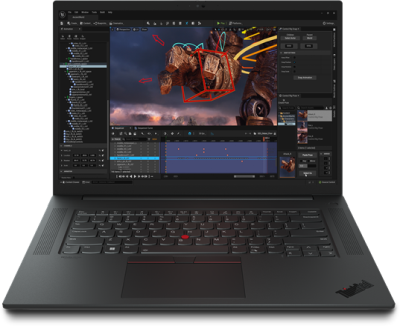 Lenovo ThinkPad P1 G6, 16" QHD+ IPS matt, Intel Core i7-13700H, 16 GB, 512 GB PCIe SSD, RTX A1000, WiFi 6E, bakbelyst tangentbord, Win11 Pro, 3 års Premier Support