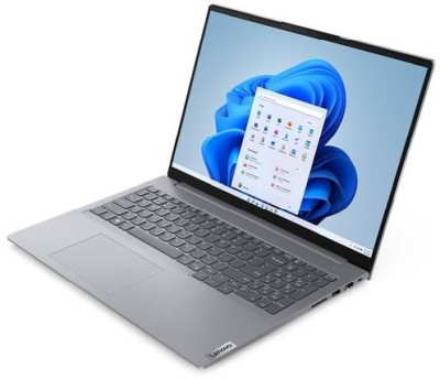 Lenovo ThinkBook 16 G7, 16" Full HD+ IPS matt, AMD Ryzen 5 7535HS, 16 GB, 512 GB PCIe SSD, WiFi 6E, bakbelyst tangentbord, Win11 Pro#3