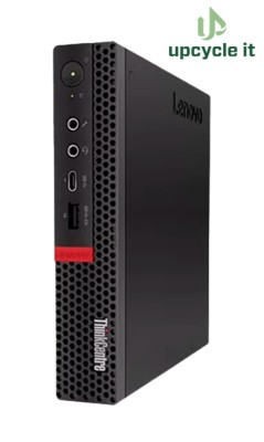 Lenovo ThinkCentre M720q Tiny USFF, Intel Core i5-8400T, 8 GB, 256 GB SSD, Win11 Pro, Refurbished Grade A, 2 års garanti