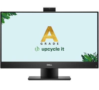 Dell OptiPlex 7470 AiO, 24" Full HD IPS, Intel Core i5-9500, 16 GB, 256 GB SSD, kamera, Win11 Pro, webbkamera, Refurbished Grade A, 2 års garanti