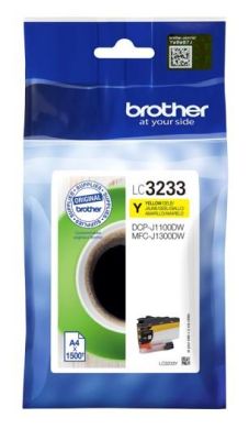 Brother LC3233Y, Gul, 1500 sidor