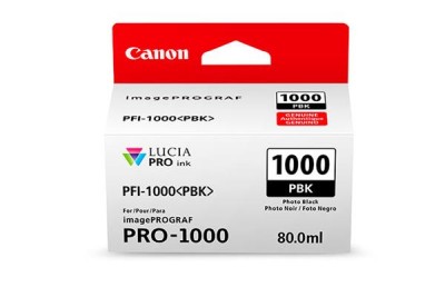 Canon PFI-1000 PC / Foto Svart, 80 ml#1