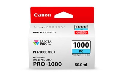 Canon PFI-1000 PC / Foto Cyan, 80 ml#1