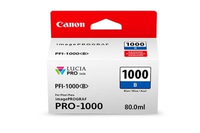 Canon PFI-1000 B / Blå, 80 ml#1