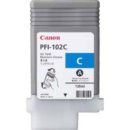 Canon PFI-102C Cyan, 130 ml