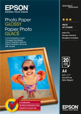 Epson Photo Paper Glossy, A4, 200g/m², 20 Sheets#1