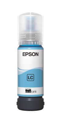 Epson EcoTank 107, Ljus Cyan, flaska 70ml, 7200 sidor