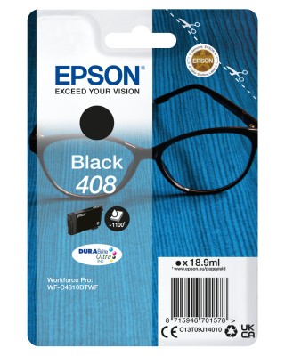 Epson 408 Svart, 1100 sidor