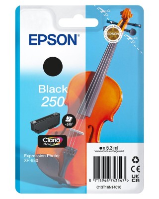 Epson 250 Svart, 5,3ml