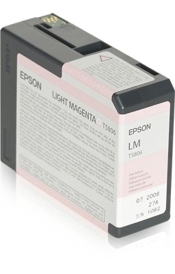 Epson Stylus Pro 3800 Ljus Magenta (T5806), 80 ml