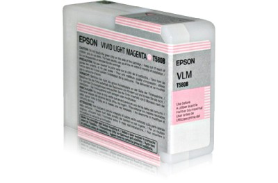 Epson Stylus Pro 3880 Vivid Light Magenta (T580B), 80 ml