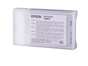 Epson Stylus 7800/7880/9800/9880 Ljus Svart (T6027), 110 ml