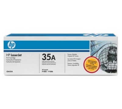 HP 35A Svart, LaserJet P1005/P1006 (CB435A), 1500 sidor