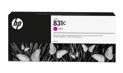 HP 831C Magenta Latex, 775 ml