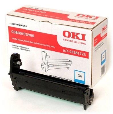 Trumma till OKI C5800/5900, 20000 sidor, Cyan#2