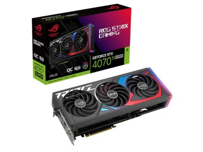 Asus GeForce RTX 4070 Ti Super ROG Strix OC 16 GB GDDR6X, 2xHDMI/3xDP, Aura Sync ARGB#1