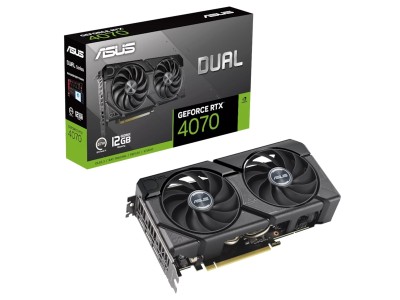 Asus GeForce RTX 4070 Dual EVO 12 GB GDDR6, HDMI/3xDP#1