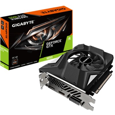 Gigabyte GeForce GTX 1650 D6 Rev 2.0 OC 4 GB GDDR6, DVI/HDMI/DP