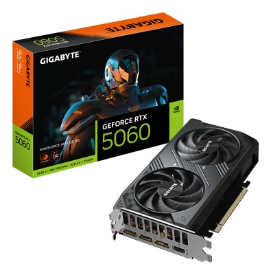Gigabyte GeForce RTX 5060 WINDFORCE MAX OC 8 GB GDDR7, HDMI/3xDP#1