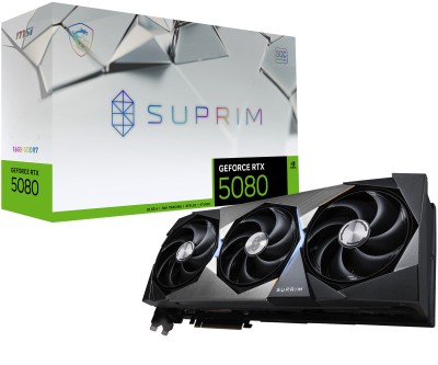 MSI GeForce RTX 5080 Suprim SOC 16 GB GDDR7, HDMI/3xDP#1