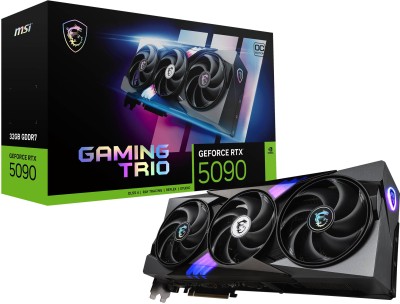 MSI GeForce RTX 5090 Gaming Trio OC 32 GB GDDR7, HDMI/3xDP, RGB