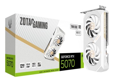 Zotac GeForce RTX 5070 Twin Edge OC White 12 GB GDDR7, HDMI/3xDP#1