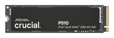 1 TB Crucial P510 SSD, M.2 2280 NVMe PCIe 5.0