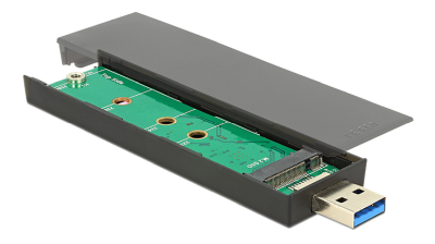 Delock External Enclosure M.2 Key B 80 mm SSD > USB 3.1 Gen 2 Type-A m#2