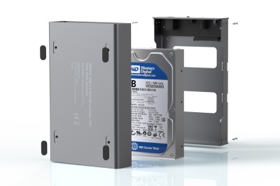 Externt kabinett 3.5" SATA till USB 3.2, Digitus, aluminium, max 16 TB, inkl. strömadapter#7