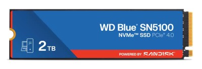 2 TB WD Blue SN5100 SSD, M.2 2280 NVMe PCIe 4.0