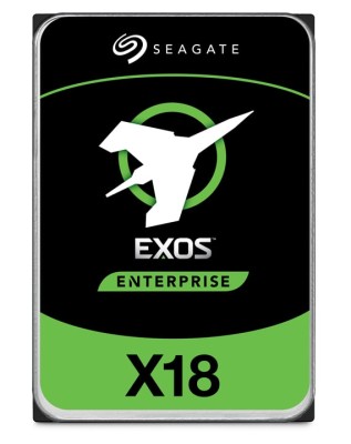 18 TB Seagate Exos X18, 7200 rpm, 256 MB cache, SATA3