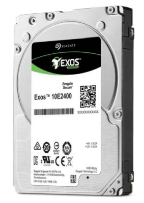 2,4 TB Seagate Exos 10E2400 2.5", 10000 rpm, SAS 12Gbps, hybrid med 16 GB Flash