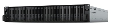 Synology Rack-FlashStation FS6400, 24-bay NAS, Dual Intel Xeon 8-Core 2,1GHz CPU, 32 GB RAM, 2x10GbE+2x1Gbe, rackmonterbar 2U