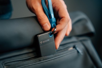 2 TB Verbatim Pocket SSD, USB 3.2 Gen2 - Svart/Blå#4