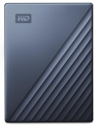 5 TB WD My Passport Ultra, 2.5", USB-C 3.2 Gen1, inkl. adapter till USB-A - Blå