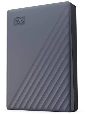 6 TB WD My Passport, 2.5", USB 3.2 inkl. adapter till USB-C - Grå#1