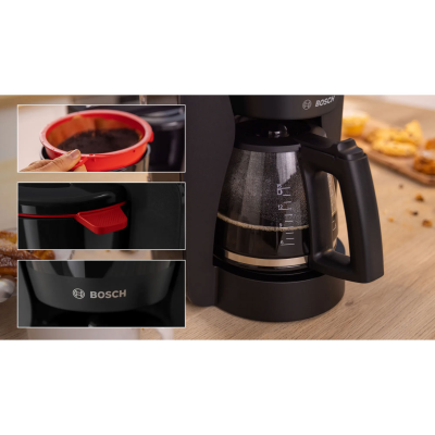 Bosch Kaffebryggare My moment svart TKA3M133 1200Watt#4