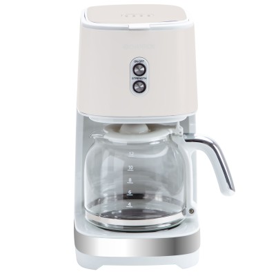 Champion Kaffebryggare Creme White Series