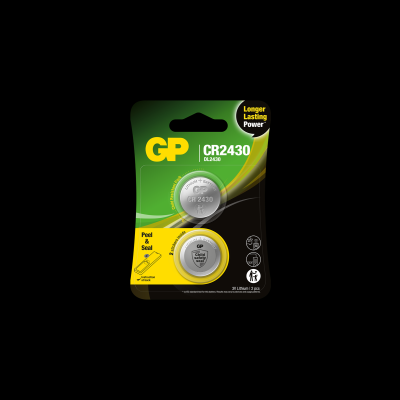 GP Lithium Cell Battery CR2430, 3V, Safety Seal, 2-pack#2