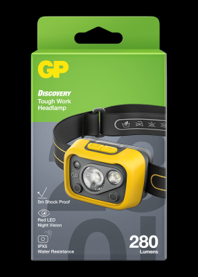 GP Discovery Work Headlamp, CHW53, 280 lumen#3